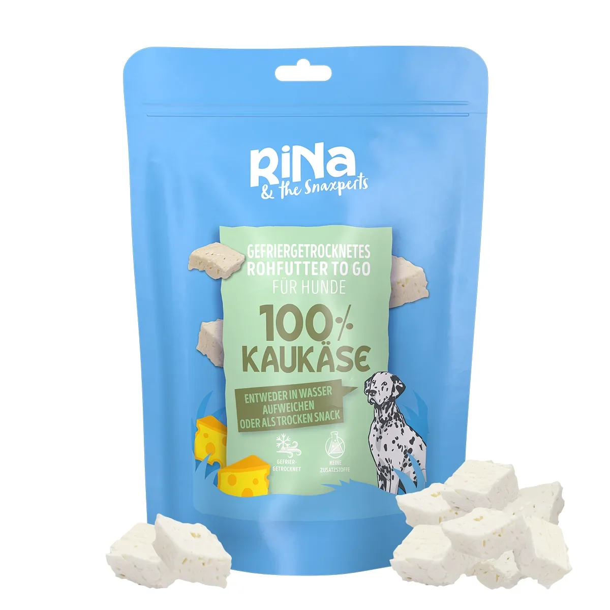 Freeze-dried dog snack chewing cheese