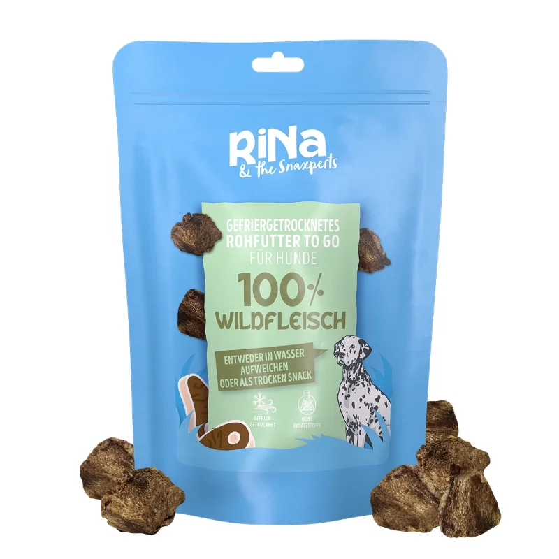 Freeze-dried dog snack game meat