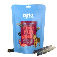 RiNa Fisch Fun GEFÜLLTE SNACK STANGEN –...